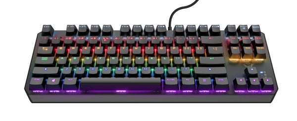 Trust GXT 834 Callaz näppäimistö Pelaaminen USB QWERTY Italia Musta