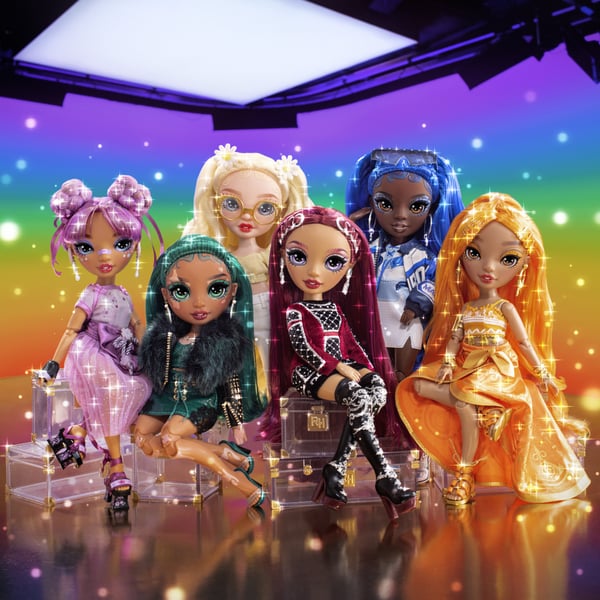 Rainbow High CORE Fashion Doll- Meena Fleur (Saffron)