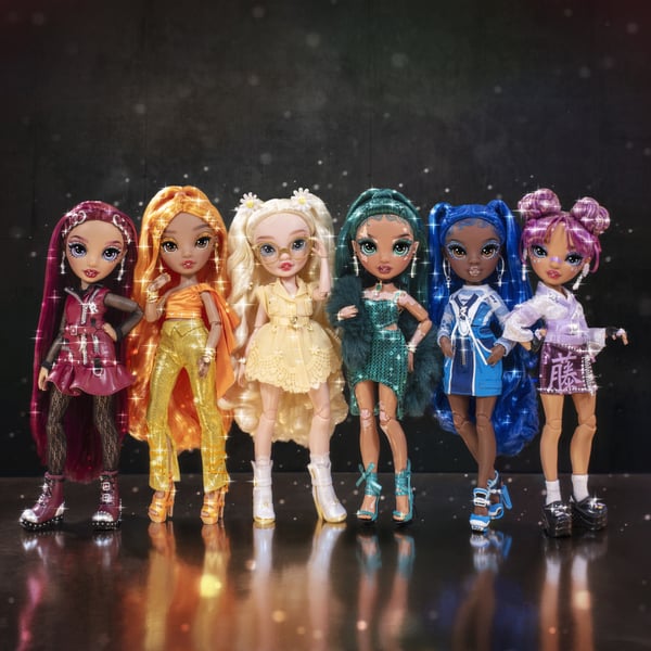 Rainbow High CORE Fashion Doll- Meena Fleur (Saffron)