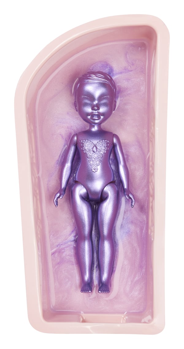 MGA's Dream Bella Color Change Surprise Little Fairies Doll- Aubrey (Purple)