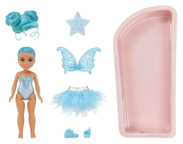 MGA's Dream Bella Color Change Surprise Little Fairies Doll- DreamBella (Teal)