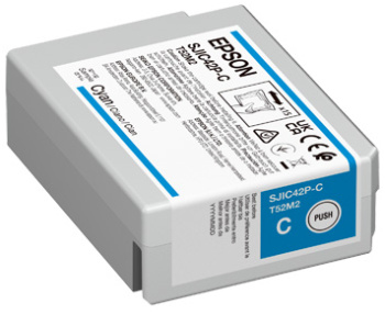 Epson SJIC42P-C blækpatron 1 stk Original Blå
