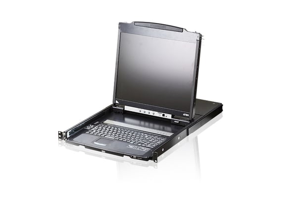 ATEN CL5800N rack 48,3 cm (19") 1280 x 1024 pixlar Metall Svart 1U ATEN CL5800N rack 48,3 cm (19") 1280 x 1024 pixlar Metall Svart 1U