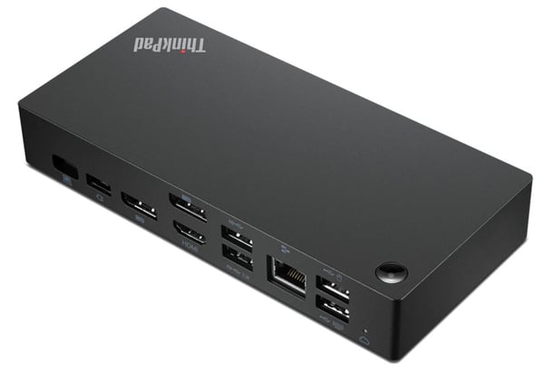 Lenovo ThinkSmart SmartDock Langallinen USB 3.2 Gen 2 (3.1 Gen 2) Type-C Musta