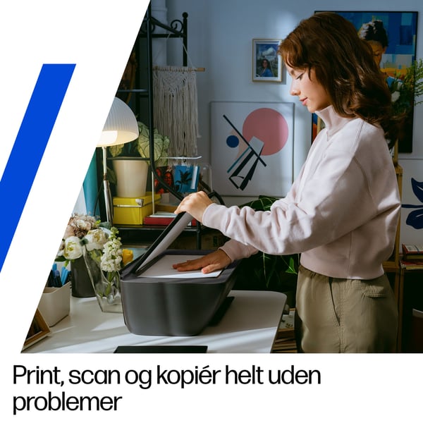 HP DeskJet 2910 Trådløst All-in-One Farve Printer, Instant Ink