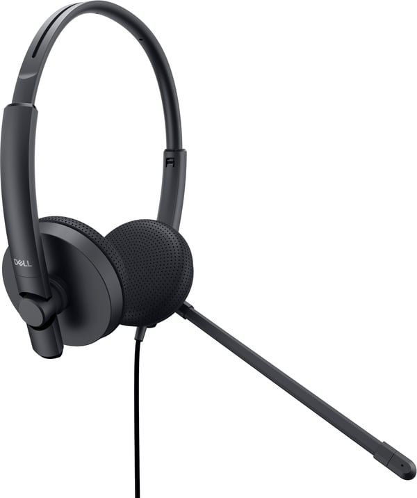 DELL WH1022 Headset Ledningsført Kontor/Callcenter Sort