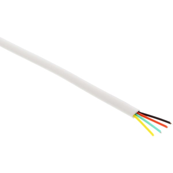 InLine 69981C telefonkabel 100 m Hvid