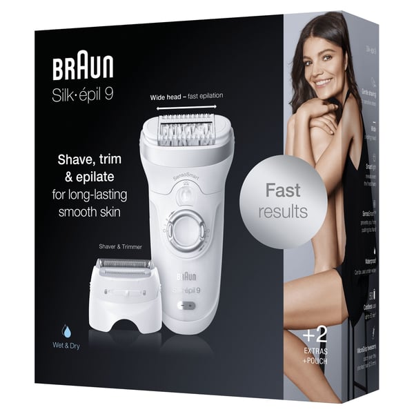 Braun Silk-épil 9 9-705 40 pinsettiä Valkoinen