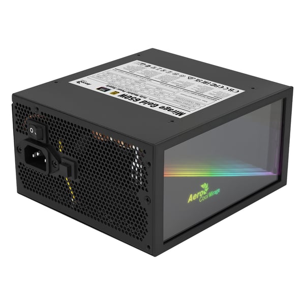 Aerocool MIRAGEGOLD650M strömförsörjningsenheter 650 W 20+4 pin ATX ATX Svart