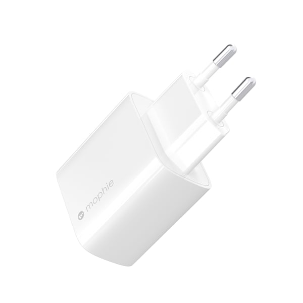 mophie 409908422 oplader til mobil enhed Laptop, Smartphone, Tablet Hvid Vekselstrøm Hurtig opladning Indendørs