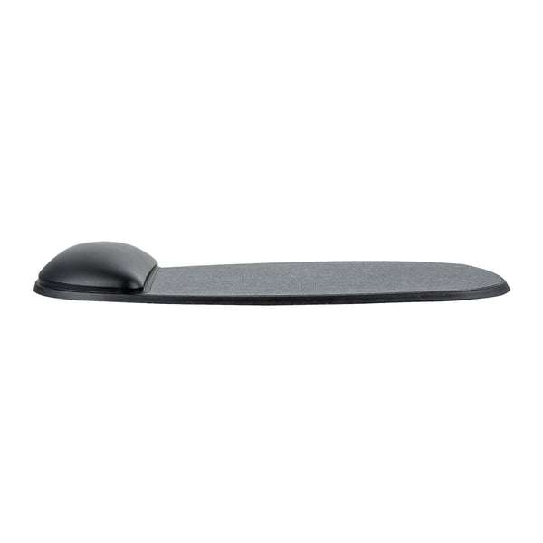 StarTech.com Musmatta med handstöd, 17 x 18 x 2 cm, ergonomisk musmatta med handledsstöd, skrivbordshandledsdyna med halkfri PU-bas, vadderade gelmusmatta med handledsstöd