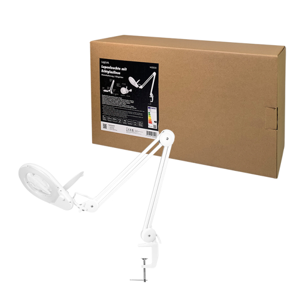 LogiLink Bordluplampe - LED - Klemme
