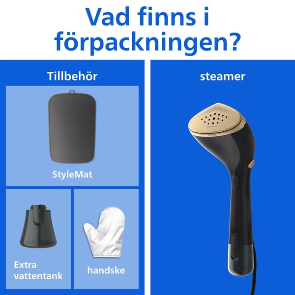 Philips 7000 series STH7060/80 Handhållen steamer