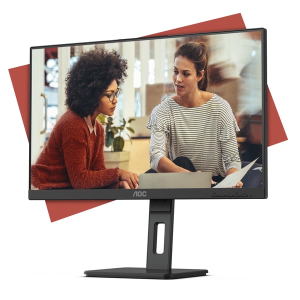 AOC E3 24E3QAF platta pc-skärmar 60,5 cm (23.8") 1920 x 1080 pixlar Full HD LCD Svart