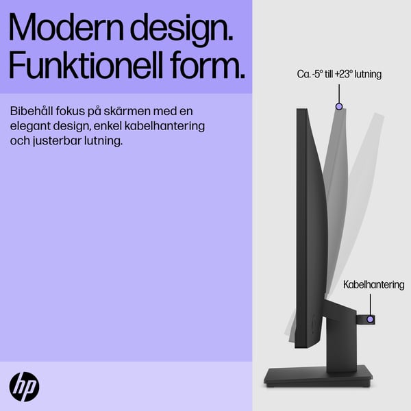 HP V24i G5 FHD Skärm