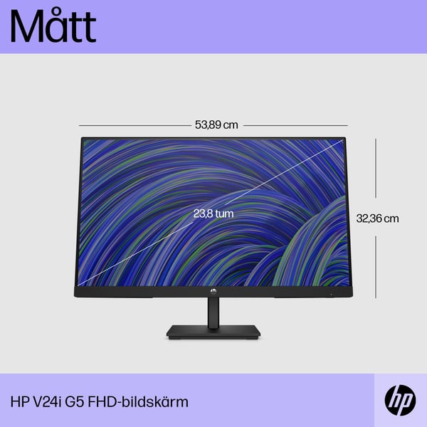 HP V24i G5 FHD Skärm