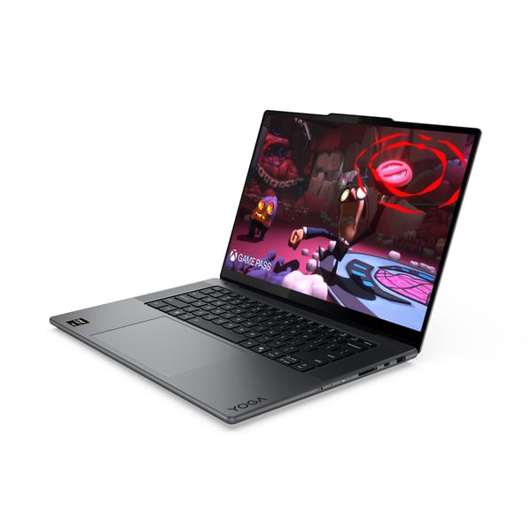 Lenovo Yoga Pro 7 15ASH11 Copilot+ PC AMD Ryzen AI Max+ 388 Laptop 38,9 cm (15.3") Berøringsskærm 2.5K 32 GB LPDDR5x-SDRAM 1 TB SSD Wi-Fi 7 (802.11be) Windows 11 Pro Grå Tysk