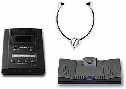 Grundig Stenorette St 3211 Set Kassett Svart
