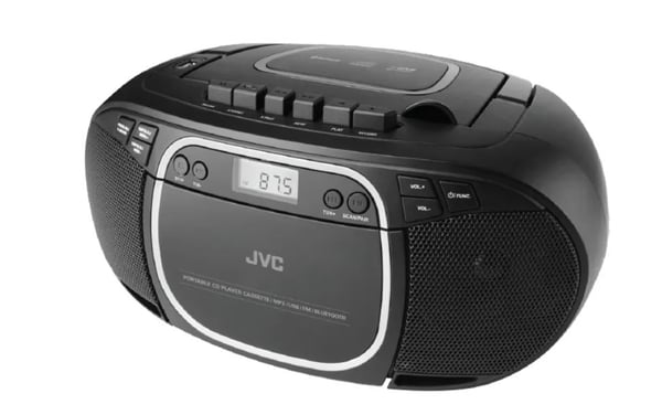 JVC RC-E451B CD-afspiller Sort Bærbar CD-afspiller