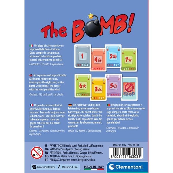 Clementoni The Bomb! Brädspel Utbildnings-