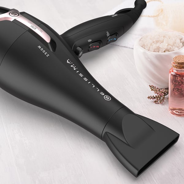 Bellissima K9 2500 hårfön 2300 W Svart, Rosa