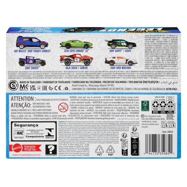 Hot Wheels SILVER SERIES Legends Vehicle Multi-Pack