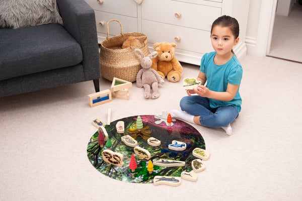 Tickit Wooden Reptile & Amphibian Blocks