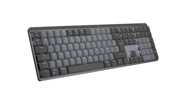 Logitech Master MX Mechanical näppäimistö Office RF Wireless + Bluetooth AZERTY ranska Grafiitti