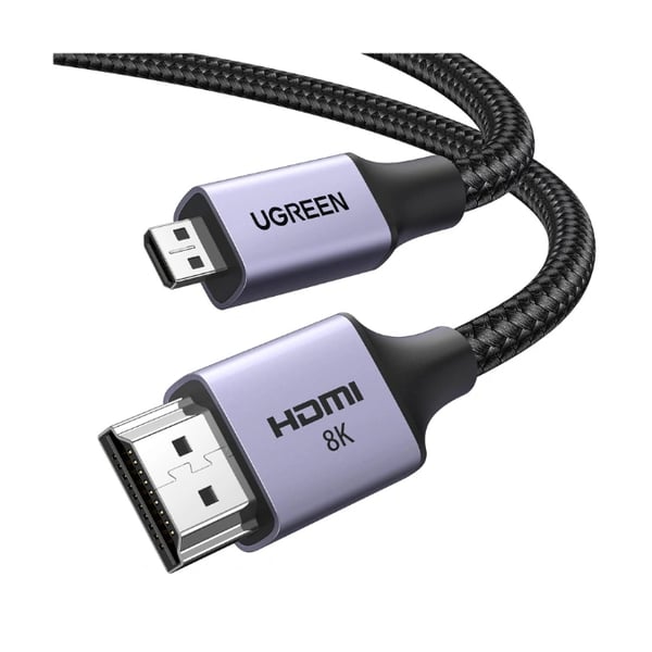 Ugreen HD164 – 15516 HDMI-kaapeli 1 m HDMI-tyyppi A (vakio) HDMI-tyyppi D (mikro) Musta