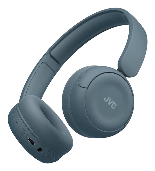 JVC HA-S59W Kuulokkeet Langallinen & langaton Pääpanta Musiikki/Päivittäin Bluetooth Sininen