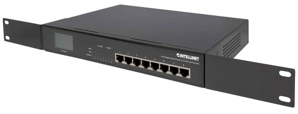 Intellinet 561310 netværksswitch Gigabit Ethernet (10/100/1000) Strøm over Ethernet (PoE) Sort