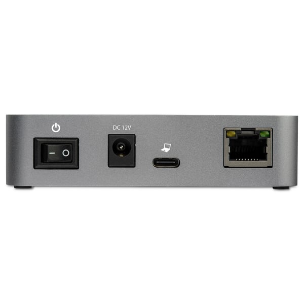 StarTech.com 3-Port USB-C hubb med LAN Port - USB 3.2 (10 Gbit/s) - 2x USB-A &amp; 1x USB-C - strömförsörjning