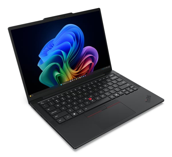 Lenovo ThinkPad T14s Gen 7 (Snapdragon) Copilot+ PC X2E-80-100 Laptop 35,6 cm (14") Berøringsskærm WUXGA 32 GB LPDDR5x-SDRAM 1 TB SSD Wi-Fi 7 (802.11be) Windows 11 Pro Sort Tysk