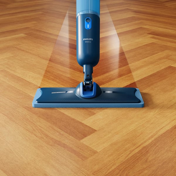 Philips OneUp udskiftelig pude - Ægte træ, parket, linoleum - Dobbeltpakke