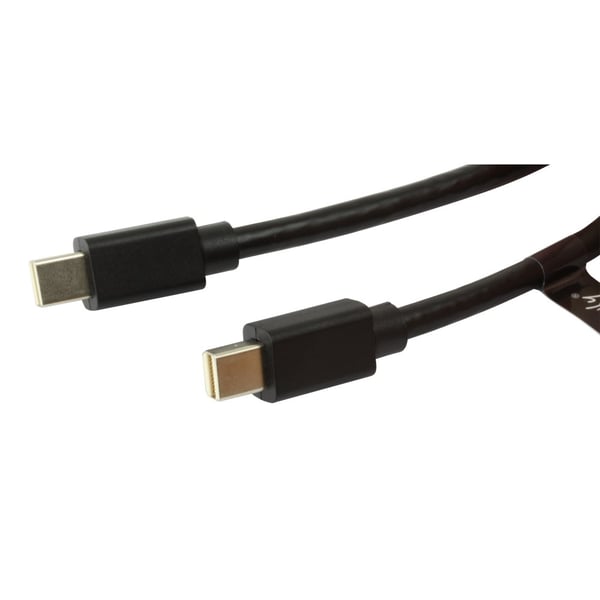 Techly ICOC MDP-14-020 DisplayPort kabel 2 m Mini DisplayPort Sort