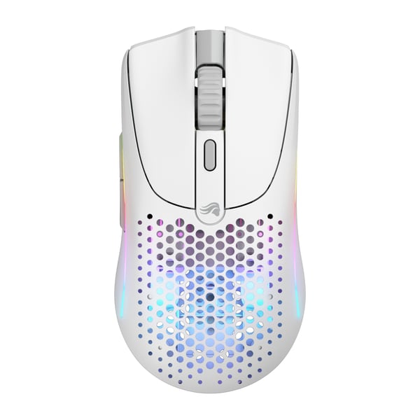 Glorious Gaming Model O 2 Mini Wireless datormöss Spela högerhand Trådlös RF + Bluetooth Optisk 26000 DPI