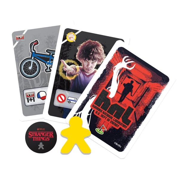 Clementoni 16636 brætspil Stranger Things - Adventures Together 30 min. Kortspil Rejser/eventyr