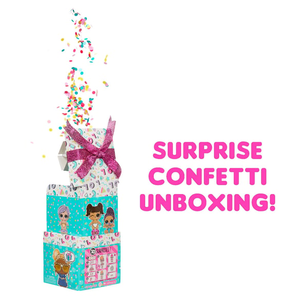 L.O.L. Surprise! Confetti Pop Birthday Sisters in PDQ