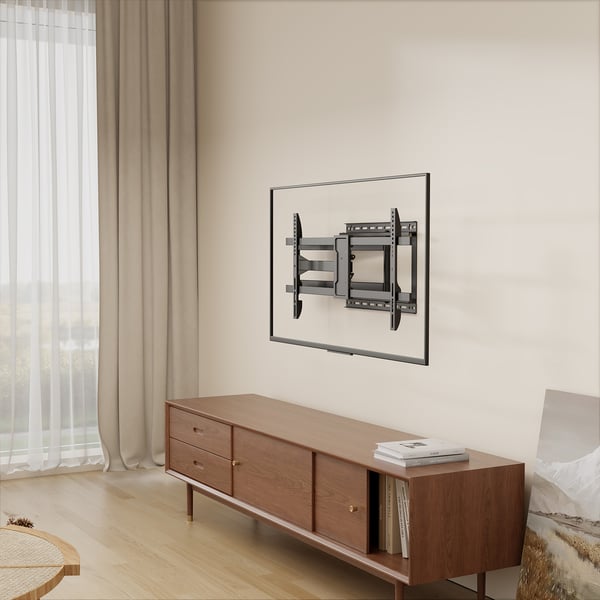 AISENS WT80TSLE-419 TV-kiinnike 2,03 m (80") Musta