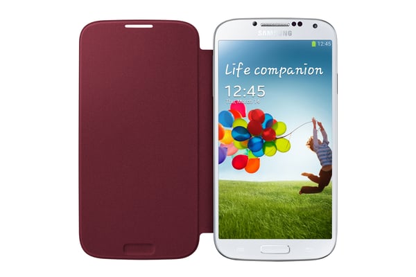 Samsung EF-FI950B mobiltelefon etui Flipetui Hvid