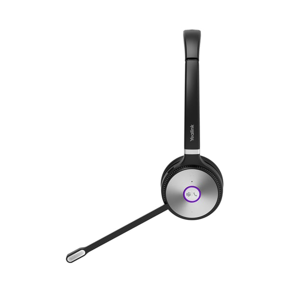 Yealink WHD622T Headset Trådlös Huvudband Kontor/callcenter Micro-USB Svart