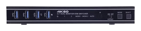 InLine 57885F KVM-switchar Rackmontering Svart