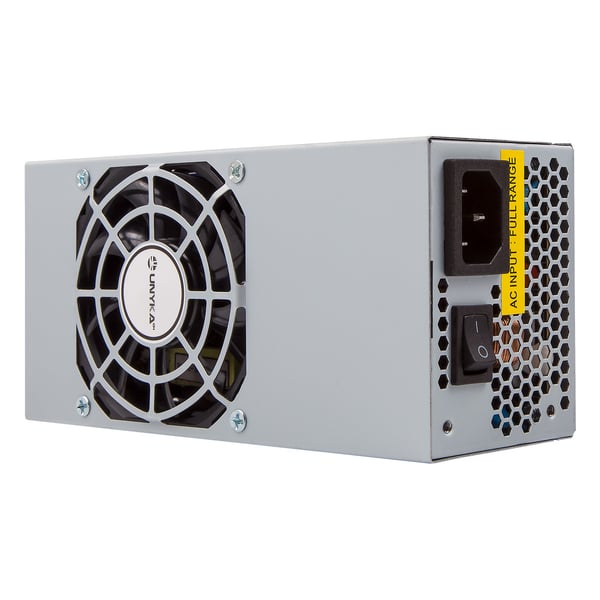 UNYKAch TFX 350W virtalähdeyksikkö 20+4 pin ATX Hopea