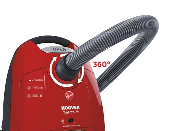 Hoover Telios Plus TE75PET 011 3,5 L Sylinteripölynimuri Kuiva 700 W Pölypussi
