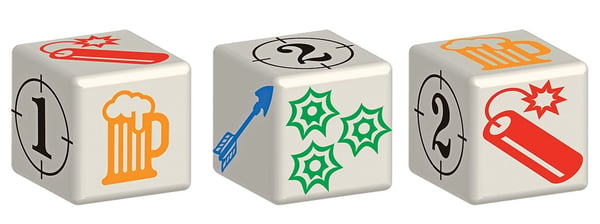 Asmodee BAN07FR tärningsspel