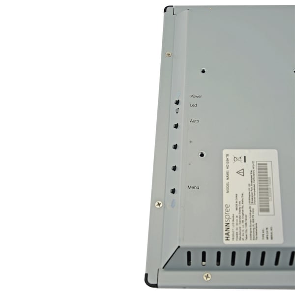 Hannspree Open Frame HO 105 HTB Digitaalinen litteä infotaulu 25,6 cm (10.1") LCD 350 cd/m² HD Musta Kosketusnäyttö