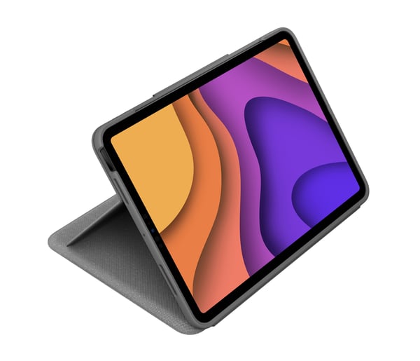 Logitech Folio Touch QWERTY Italiensk Smart Connector Grå