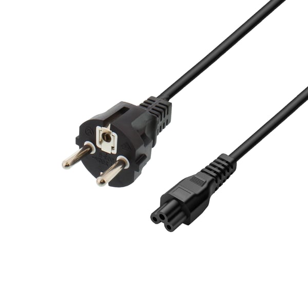 Ewent EC1907 strömkablar Svart 1,8 m Strömkontakt typ F C5 coupler