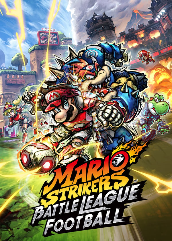 Nintendo Mario Strikers: Battle League Football Standard Engelsk, Italiensk Nintendo Switch