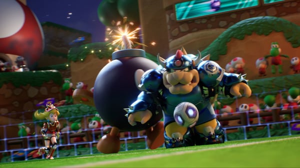 Nintendo Mario Strikers: Battle League Football Standard Engelsk, Italiensk Nintendo Switch